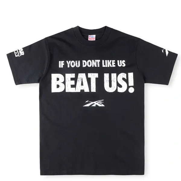 Hellstar Black Beat Us Shirt