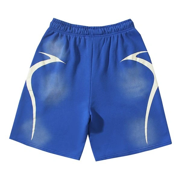 Hellstar Blue logo shorts
