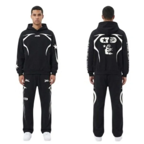 Hellstar Black White Tracksuit