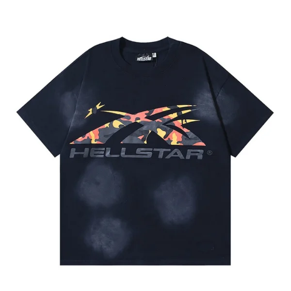 Hellstar Classic Black Red Tee
