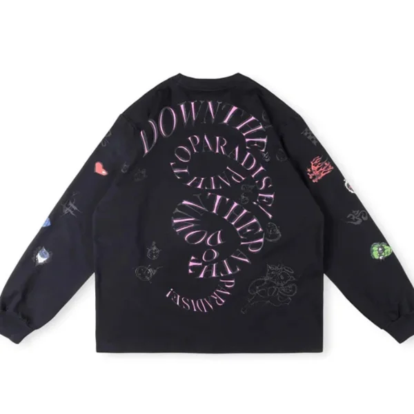 Hellstar Down the Paradise Path Long Sleeve Black