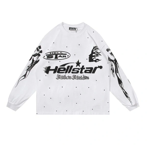 Hellstar Path to Paradise White Sweatshirt