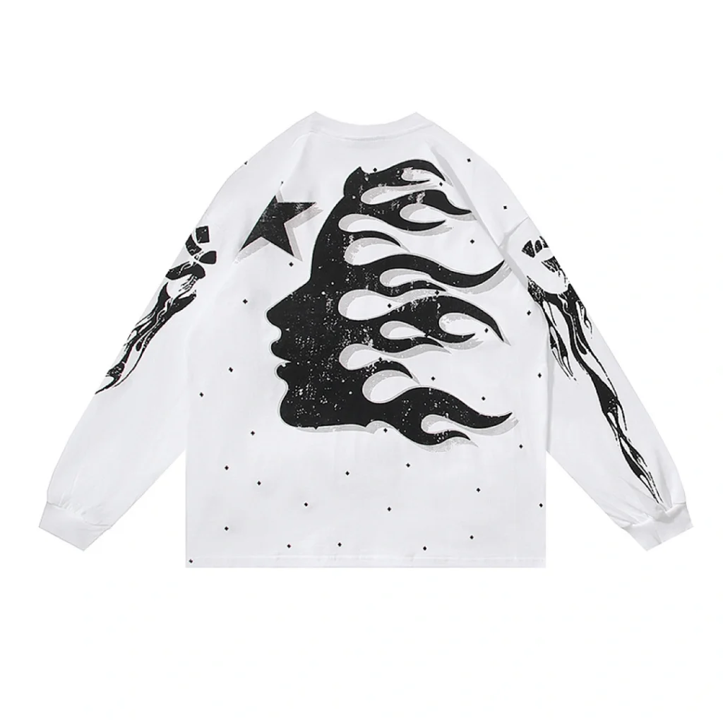 Hellstar Path to Paradise White Sweatshirt