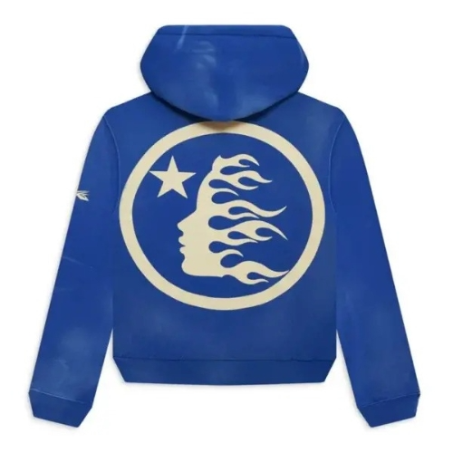 Hellstar Blue No Guts No Glory Hoodie
