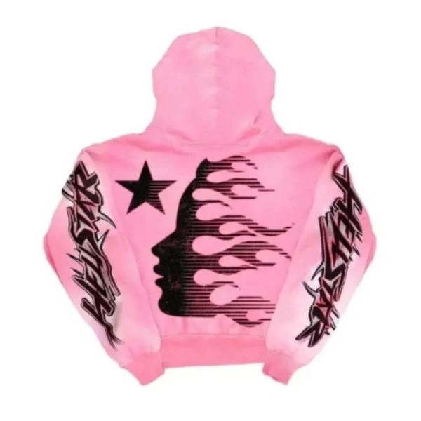 Hellstar Brainwashed Pink Hoodie